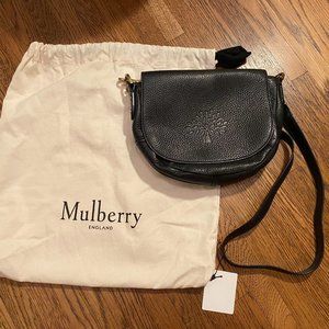 Mulberry Black Leather Small Effie Satchel